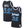 Image of Shaquille O'Neal Orlando Magic Mitchell &amp; Ness 1994-95 Hardwood Classics Swingman Jersey - Black 2019