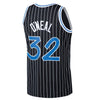 Image of Shaquille O'Neal Orlando Magic Mitchell &amp; Ness 1994-95 Hardwood Classics Swingman Jersey - Black 2019