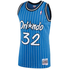 Shaquille O'Neal Orlando Magic Mitchell & Ness 1994-95 Hardwood Classics Swingman Jersey – Blue 2019