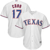 Image of Shin-Soo Choo Texas Rangers Majestic Home Official Cool Base Player Jersey - White 2019