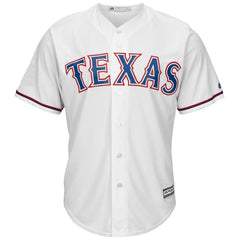 Shin-Soo Choo Texas Rangers Majestic Home Official Cool Base Player Jersey - White 2019