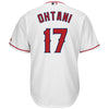 Image of Shohei Ohtani Los Angeles Angels Majestic Official Cool Base Player Jersey – White 2019