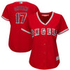 Image of Shohei Ohtani Los Angeles Angels Majestic Women's Cool Base Player Jersey – Scarlet 2019