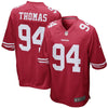 Image of Solomon Thomas San Francisco 49ers Game Jersey - Scarlet 2019