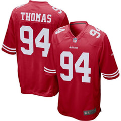 Solomon Thomas San Francisco 49ers Player Game Jersey – Scarlet 2019