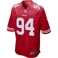 Solomon Thomas San Francisco 49ers Player Game Jersey – Scarlet 2019