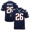 Image of Sony Michel New England Patriots Youth Super Bowl LIII Bound Game Jersey – Navy 2019