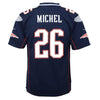 Image of Sony Michel New England Patriots Youth Super Bowl LIII Bound Game Jersey – Navy 2019