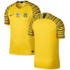 Image of South Africa National Team Home Blank Jersey – Yellow 2019