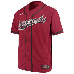 South Carolina Gamecocks Under Armour Performance Replica Baseball Jersey - Garnet 2019