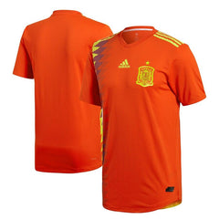 Spain National Team Home Blank Jersey - Red 2019