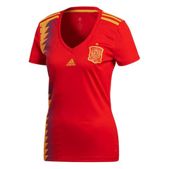 Spain National Team Women's Home Replica Blank Jersey – Red 2019