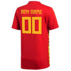 Image of Spain National Team World Cup Home Custom Jersey – Red 2019