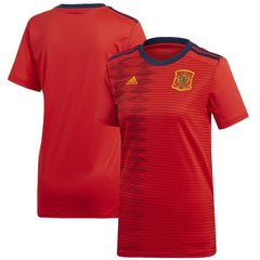 Spain Women's National Team Women's 2019 Home Replica Jersey – Red 2019