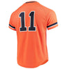 Image of Sparky Anderson Detroit Tigers Mitchell &amp; Ness Fashion Cooperstown Collection Mesh Batting Practice Jersey - Orange 2019