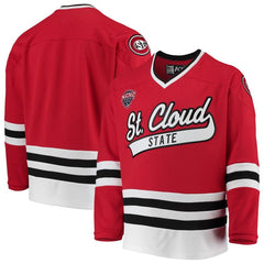 St. Cloud State Huskies Replica Hockey Jersey – Red 2019