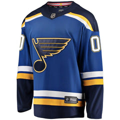 St. Louis Blues Home Breakaway Custom Jersey - Blue 2019