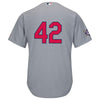 Image of St. Louis Cardinals Majestic 2019 Jackie Robinson Day Official Cool Base Jersey – Gray 2019