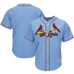 St. Louis Cardinals Majestic Alternate Cool Base Team Jersey – Horizon Blue 2019