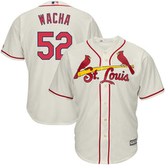 St. Louis Cardinals Majestic Alternate Official Cool Base Player Replica Jersey - Cream 2019