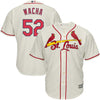 Image of St. Louis Cardinals Majestic Alternate Official Cool Base Player Replica Jersey - Cream 2019