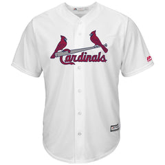 St. Louis Cardinals Majestic Fashion Stars &amp; Stripes Cool Base Jersey - White 2019