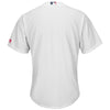 Image of St. Louis Cardinals Majestic Fashion Stars &amp; Stripes Cool Base Jersey - White 2019