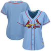 Image of St. Louis Cardinals Majestic Women's Alternate Cool Base Team Jersey – Horizon Blue 2019