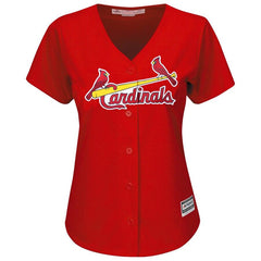 St. Louis Cardinals Majestic Women's Cool Base Jersey - Scarlet 2019