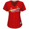 Image of St. Louis Cardinals Majestic Women's Cool Base Jersey - Scarlet 2019