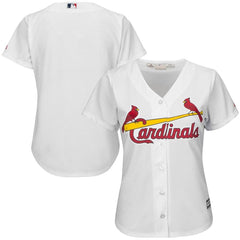 St. Louis Cardinals Majestic Women's Cool Base Jersey - White 2019