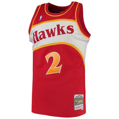 Stacey Augmon Atlanta Hawks Mitchell & Ness 1991-92 Hardwood Classics Swingman Jersey – Red 2019