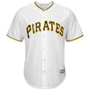 Image of Starling Marte Pittsburgh Pirates Majestic Cool Base Player Jersey - White 2019