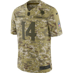 Stefon Diggs Minnesota Vikings Salute to Service Limited Jersey – Camo 2019