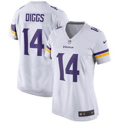 Stefon Diggs Minnesota Vikings Women's Game Jersey - White 2019