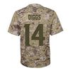 Image of Stefon Diggs Minnesota Vikings Youth Salute to Service Game Jersey - Camo 2019