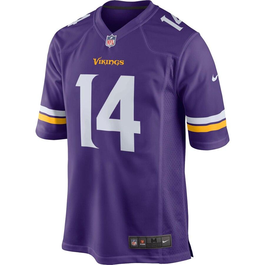 Stefon Diggs Minnesota Vikings Youth Team Color Game Jersey - Purple 2019