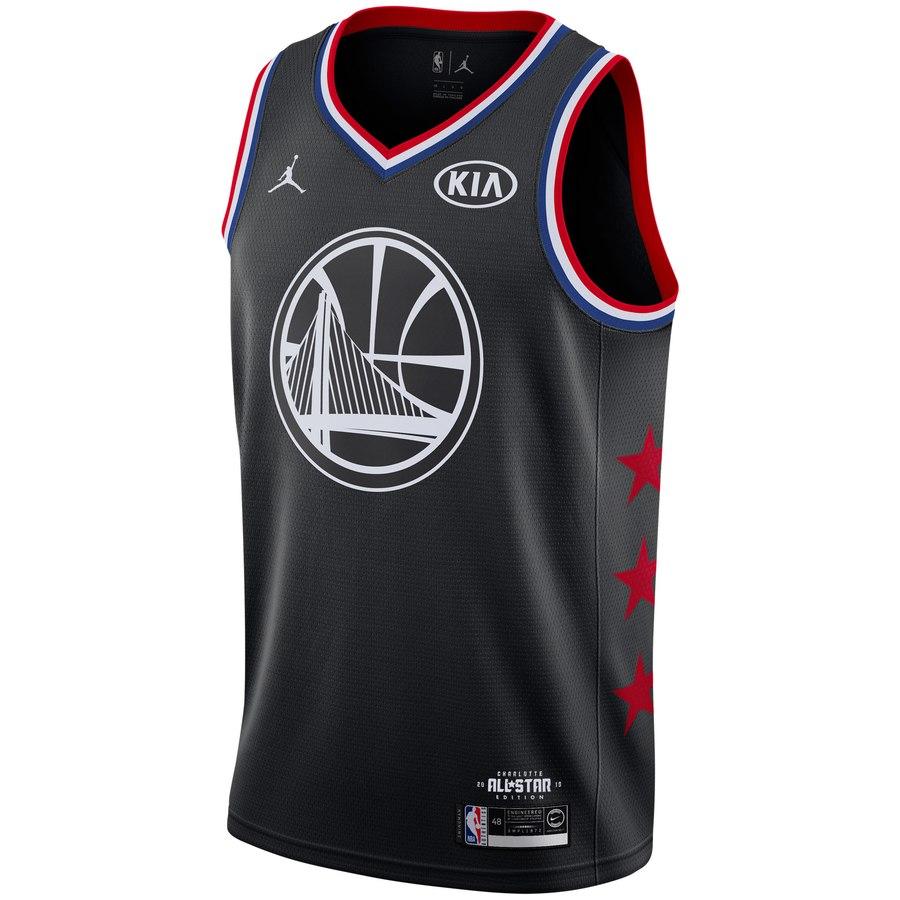 Stephen Curry Golden State Warriors Jordan Brand 2019 NBA All-Star Game Finished Swingman Jersey – Black 2019