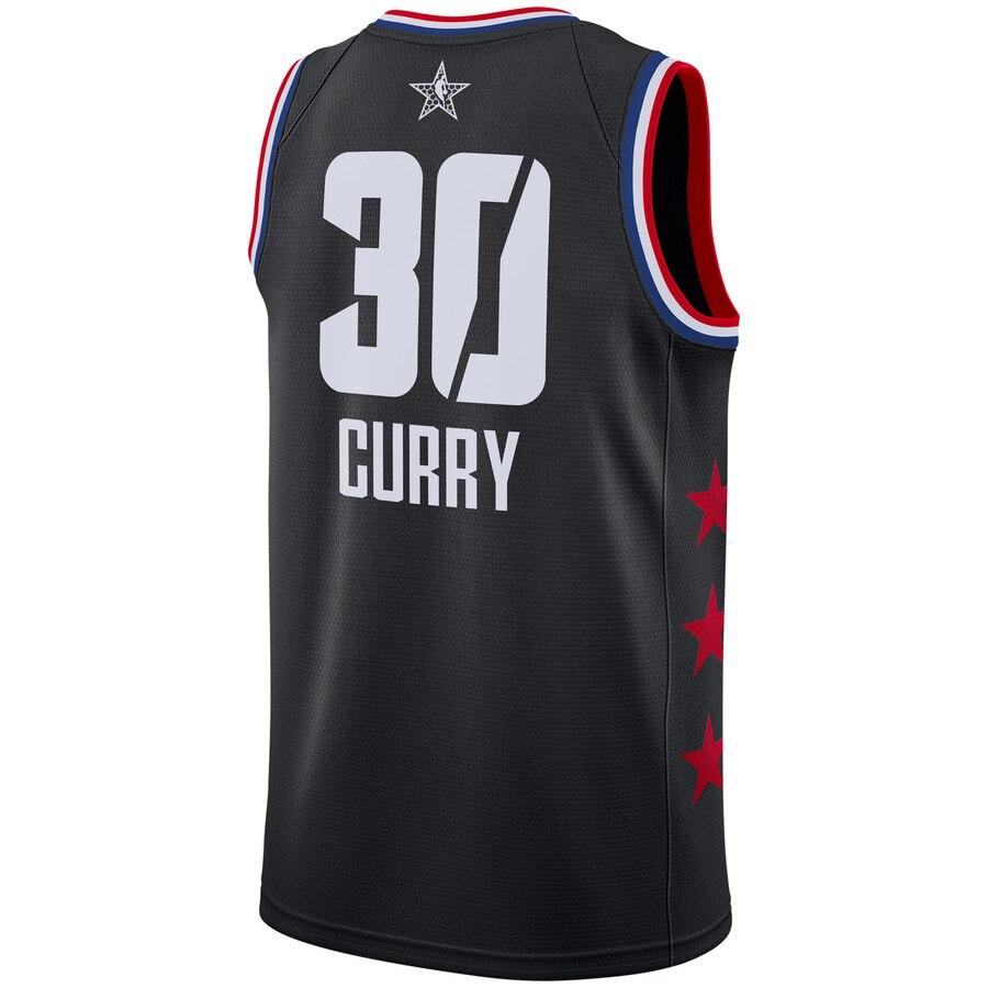 Stephen Curry Golden State Warriors Jordan Brand 2019 NBA All-Star Game Finished Swingman Jersey – Black 2019