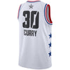 Image of Stephen Curry Golden State Warriors Jordan Brand 2019 NBA All-Star Game Finished Swingman Jersey – White 2019