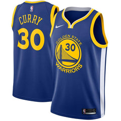 Stephen Curry Golden State Warriors Swingman Jersey Royal - Icon Edition 2019