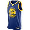 Image of Stephen Curry Golden State Warriors Swingman Jersey Royal - Icon Edition 2019