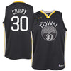 Image of Stephen Curry Golden State Warriors Youth Swingman Jersey Black - Statement Edition 2019