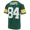 Image of Sterling Sharpe Green Bay Packers Mitchell &amp; Ness 1994 Retired Player Replica Jersey - Green 2019