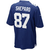 Image of Sterling Shepard New York Giants Game Jersey - Royal 2019