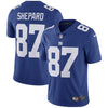 Image of Sterling Shepard New York Giants Vapor Untouchable Limited Player Jersey - Royal 2019