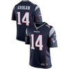 Image of Steve Grogan New England Patriots Retired Player Game Jersey - Navy Blue 2019