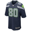 Image of Steve Largent Seattle Seahawks Retired Player Game Jersey - College Navy 2019