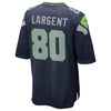 Image of Steve Largent Seattle Seahawks Retired Player Game Jersey - College Navy 2019