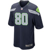 Image of Steve Largent Seattle Seahawks Youth Retired Game Jersey - College Navy 2019